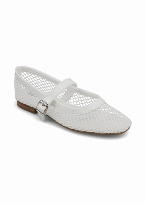 Cushioned Flats Rayza Flat - White Urban Soft Rayza Flat - White