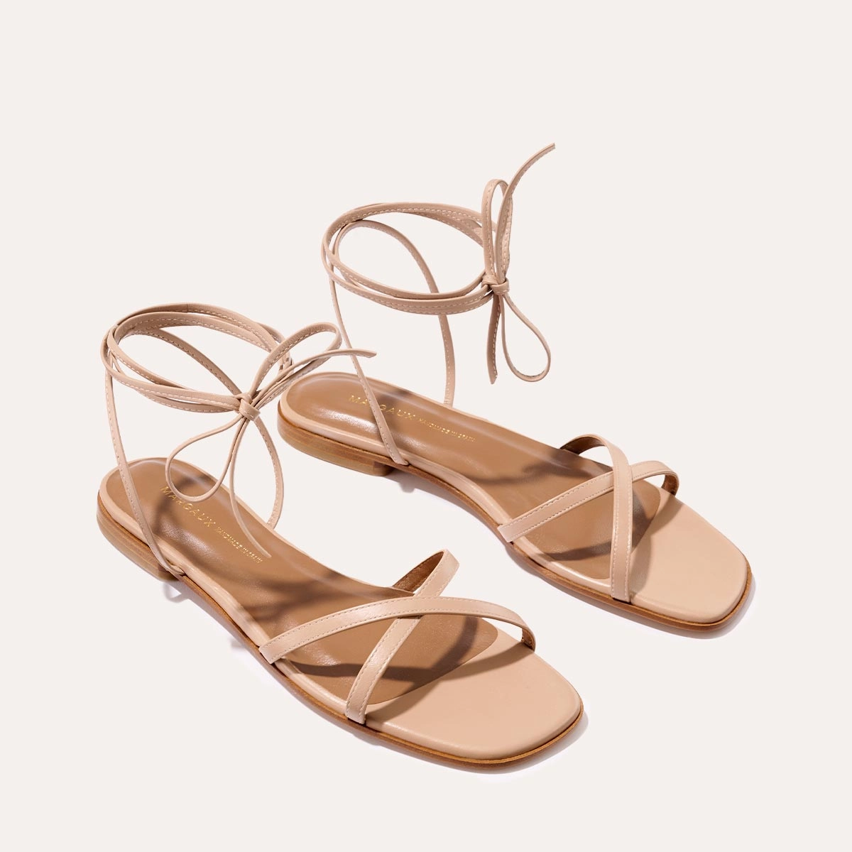 Velcro straps Fast Dry The Wrap Sandal - Rose Nappa