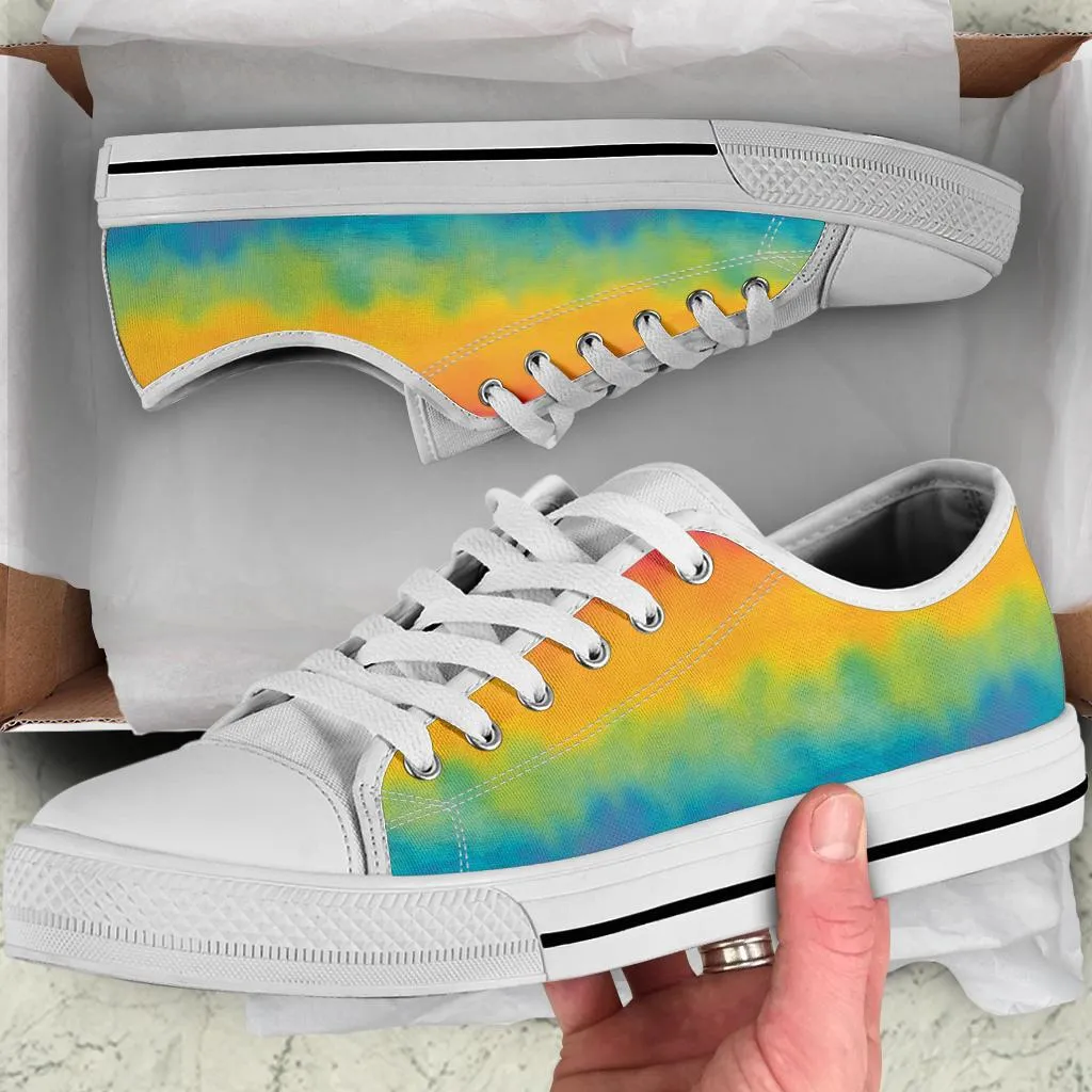 Custom Sneakers-Tie Dye Print 126