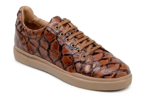 Customer Favorite KINGSTONE-Ant. Almond | Belvedere KINGSTONE-Ant. Almond | Belvedere Premium Knit Fabric closed - toe