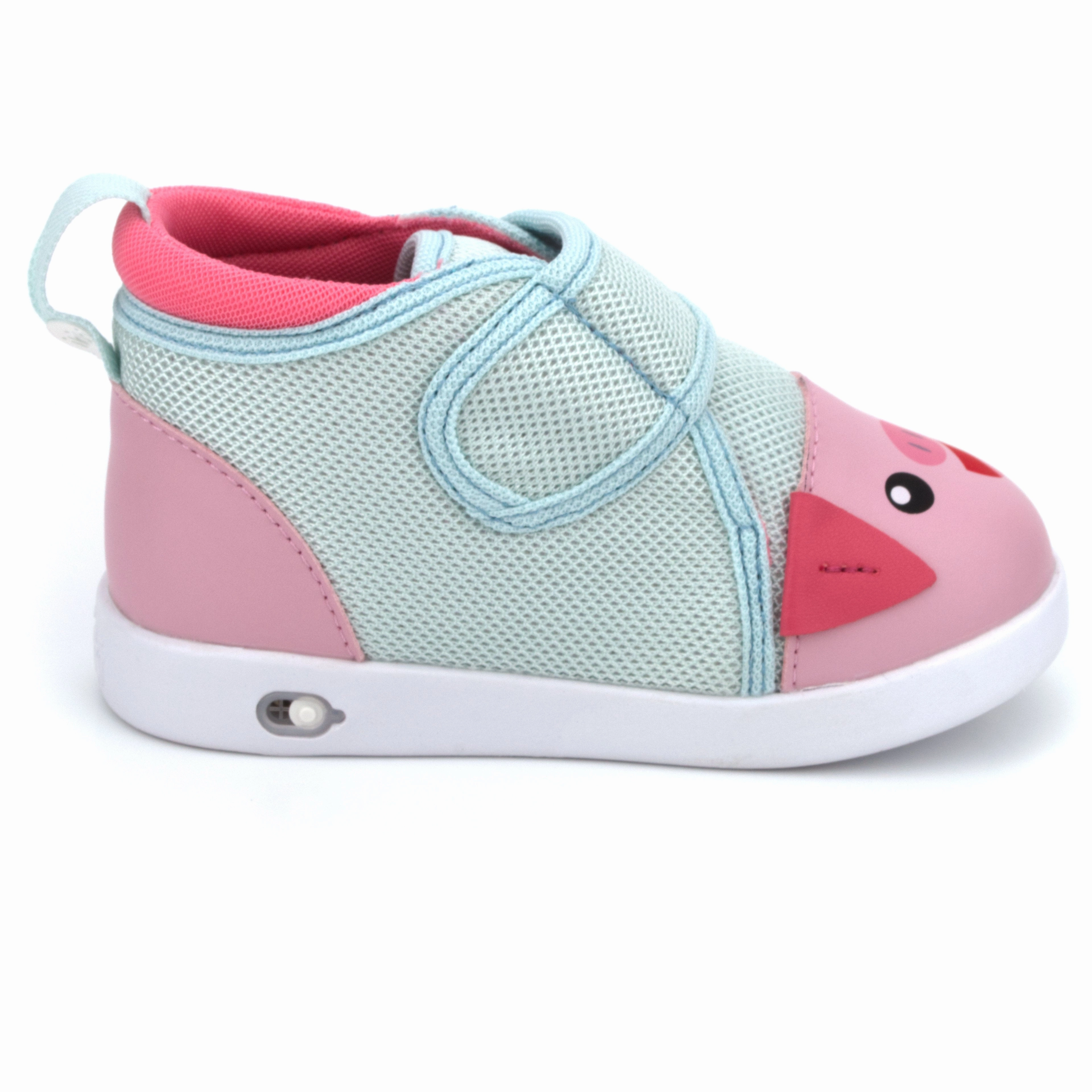 Balanced Heel Counter Cute Pig Squeaky Toddler Shoes Version 2 2025