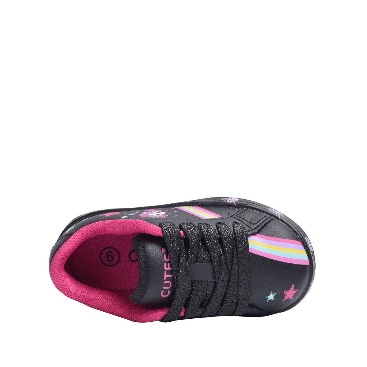 Cutee Toddler Girl Sneakers Unicorn Kids Shoes for Girls, 5-10