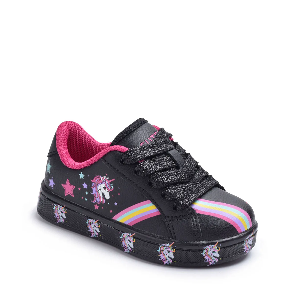 Cutee Toddler Girl Sneakers Unicorn Kids Shoes for Girls, 5-10