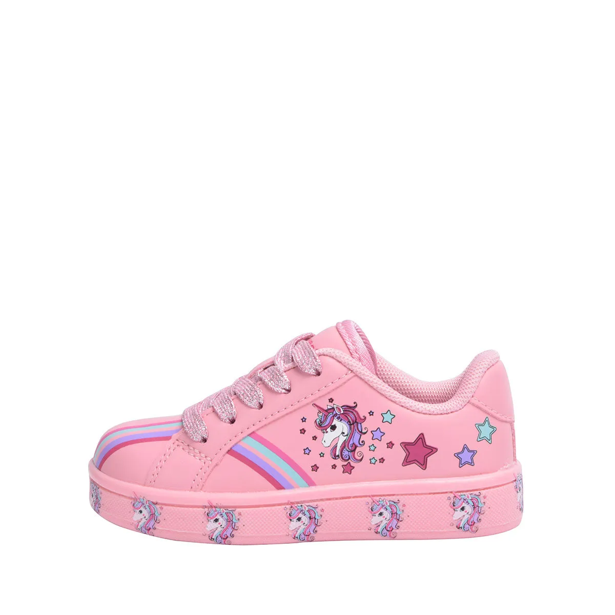 Cutee Toddler Girl Sneakers Unicorn Kids Shoes for Girls, 5-10