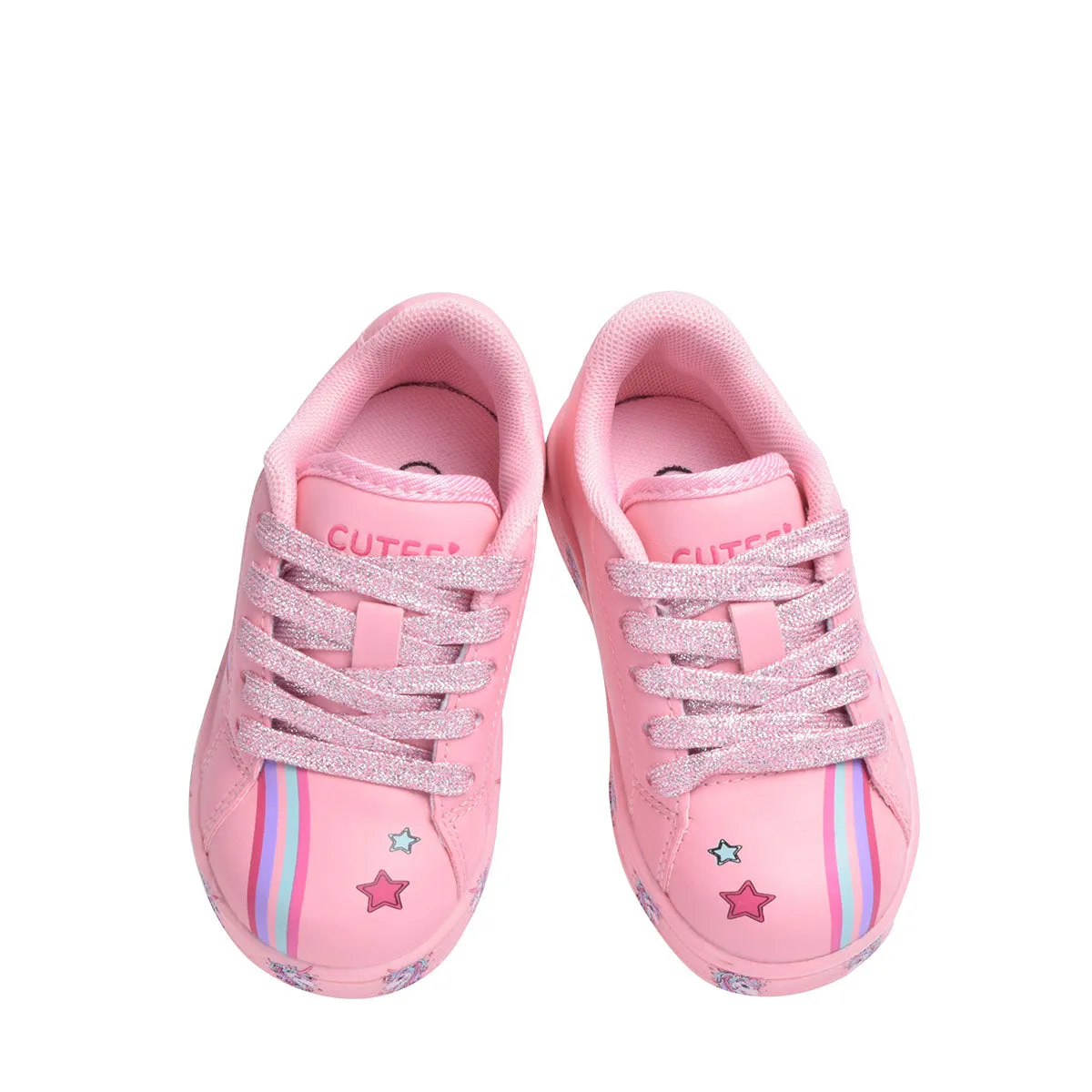 Cutee Toddler Girl Sneakers Unicorn Kids Shoes for Girls, 5-10