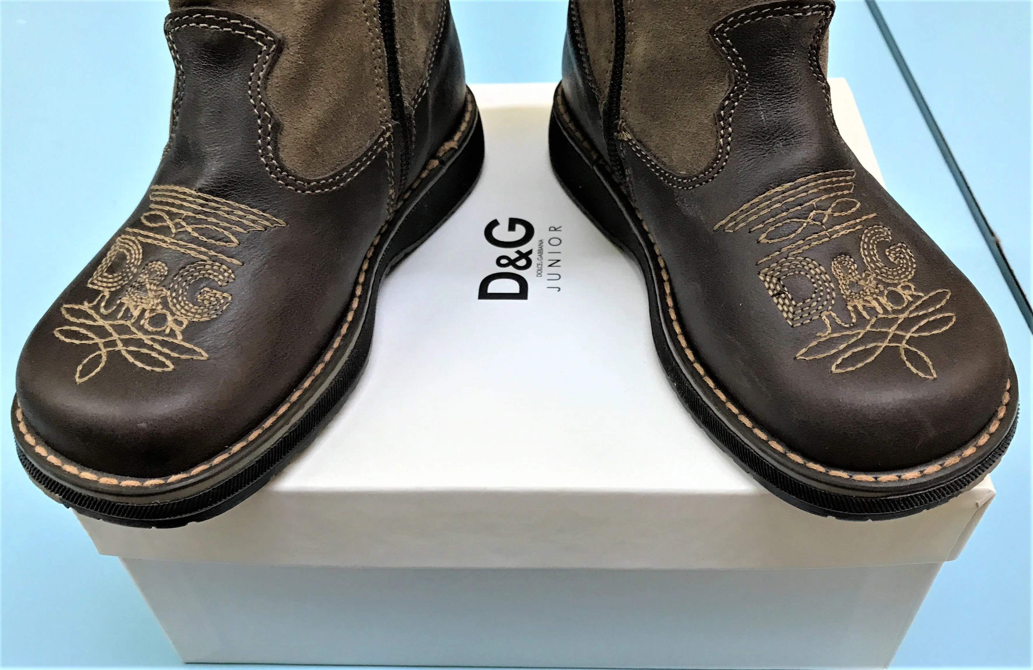 D & G Junior  Dolce & Gabbana Kids Low Boots