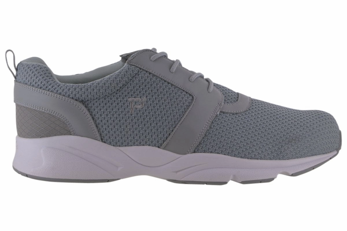 Grippy Sole Propet Stability X Light Grey