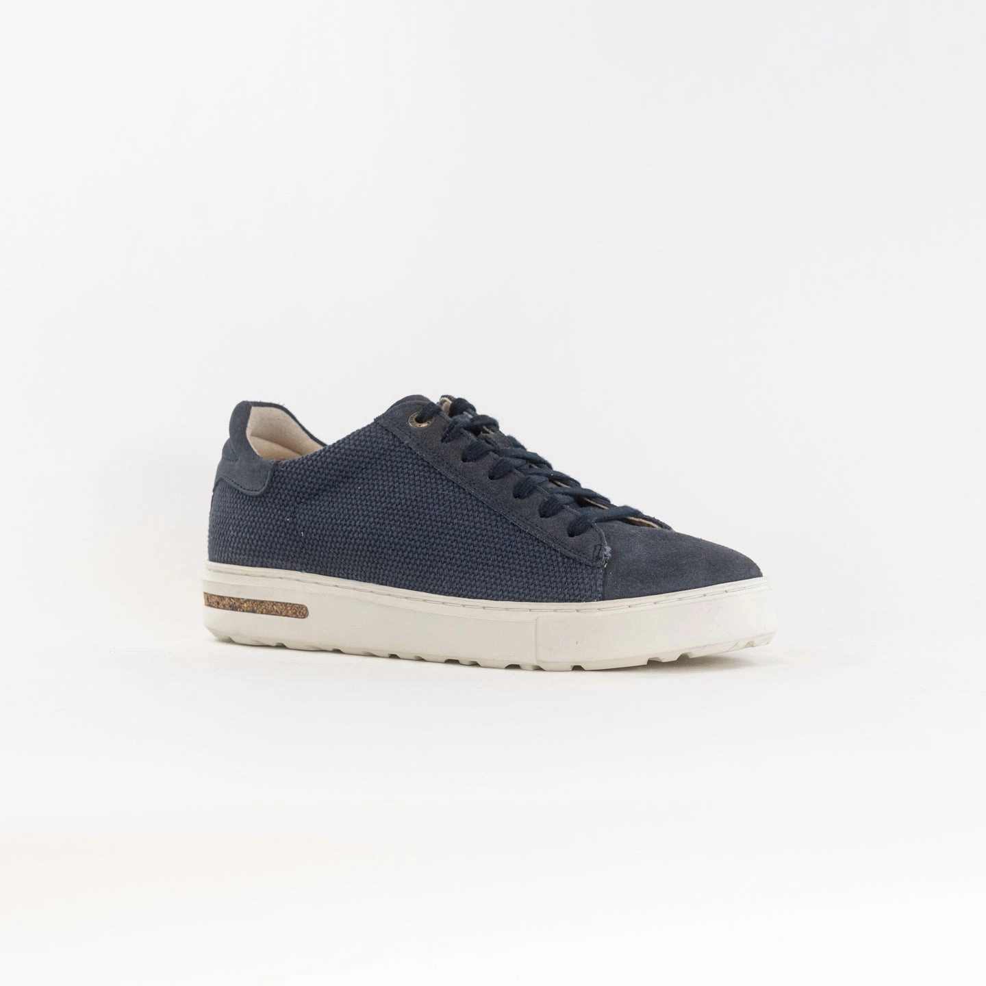 Birkenstock Bend Low Canvas Suede (Men's) - Midnight Slip Resistant