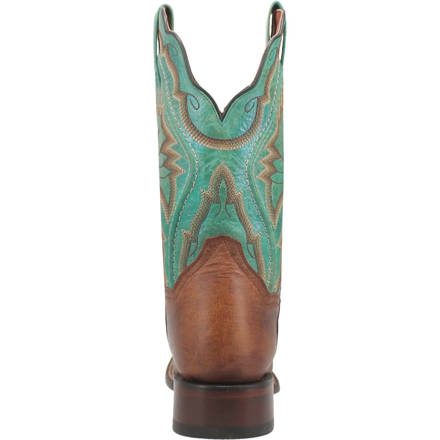 Dan Post Womens Babs Brown Leather Cowboy Boots 6.5 M