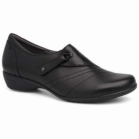 Ventilated Mesh Sunny Walks Dansko Women's Franny Slip On - Black Tailored