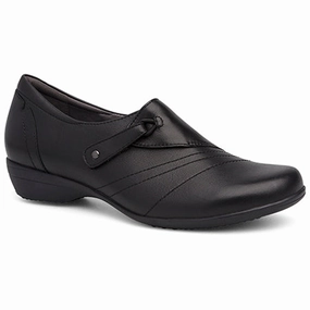 Dansko Women's Franny Slip On - Black Tailored Dansko Women's Franny Slip On - Black Tailored Boat Walk Responsive Cushion Weekend Warriors