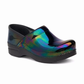 Dansko Women's Professional - Petrol closed-toe Stretch Fabric Work Commute Dansko Women's Professional - Petrol closed-toe