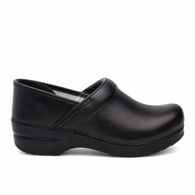 Dansko Women's Wide Pro Clog - Black Box (Wide) Forward-Flow Dansko Women's Wide Pro Clog - Black Box (Wide) Forward-Flow Hygiene Coating Gloss Finish