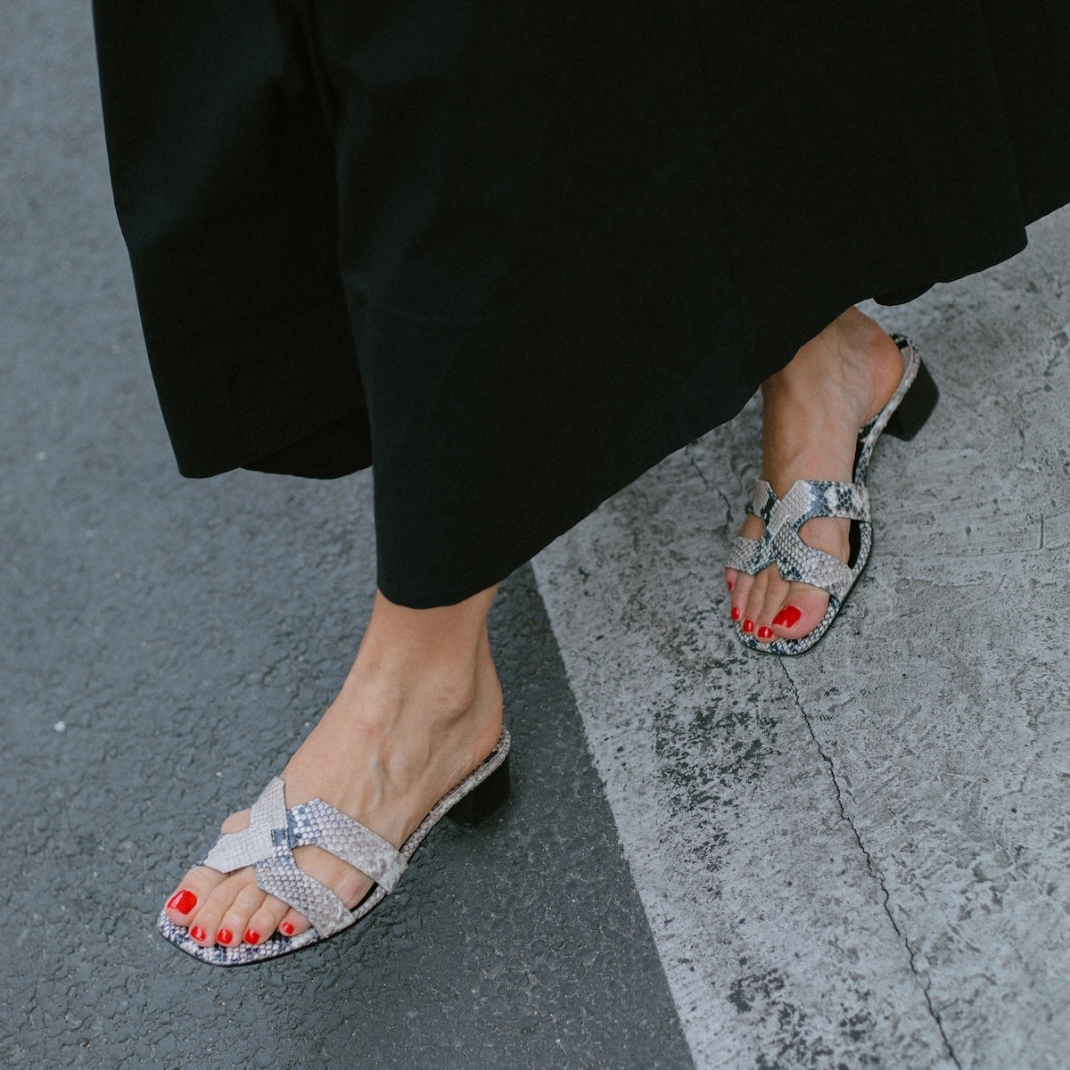 All Occasion The MX 35 - Natural Python Embossed