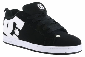 DC Court Graffik Shoes Black Kickstart Step DC Court Graffik Shoes Black RecycledMaterial Work Hike