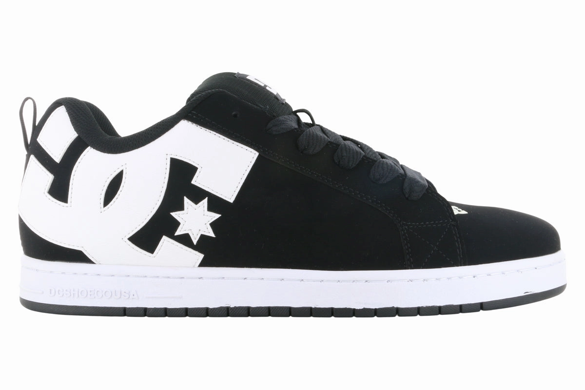 Quiet Traction Sand Hike DC Court Graffik Shoes Black