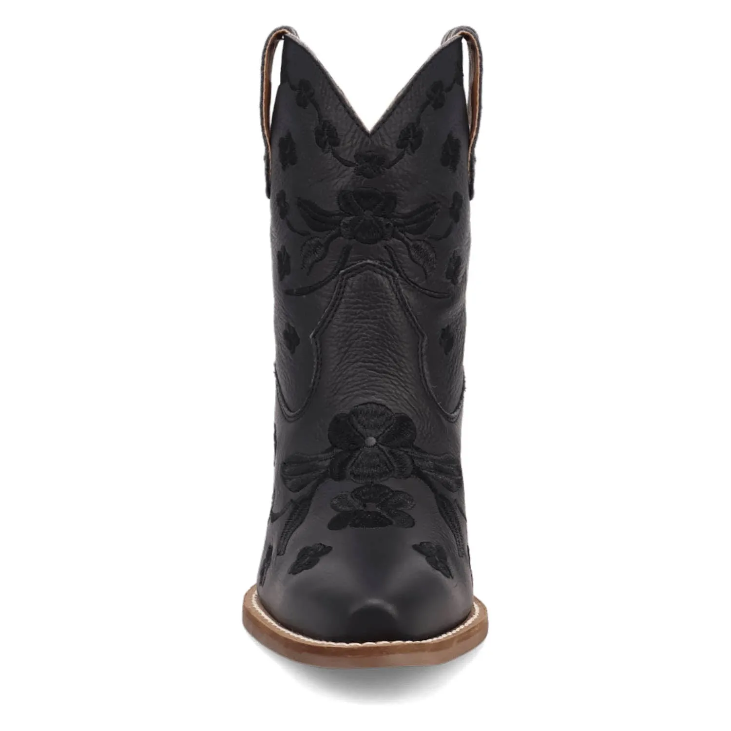 Dingo Womens Sweetheartie Black Leather Cowboy Boots