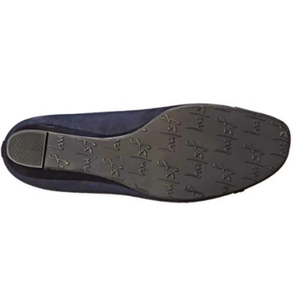 Diverse Navy Pat FS/NY Wedge Pump