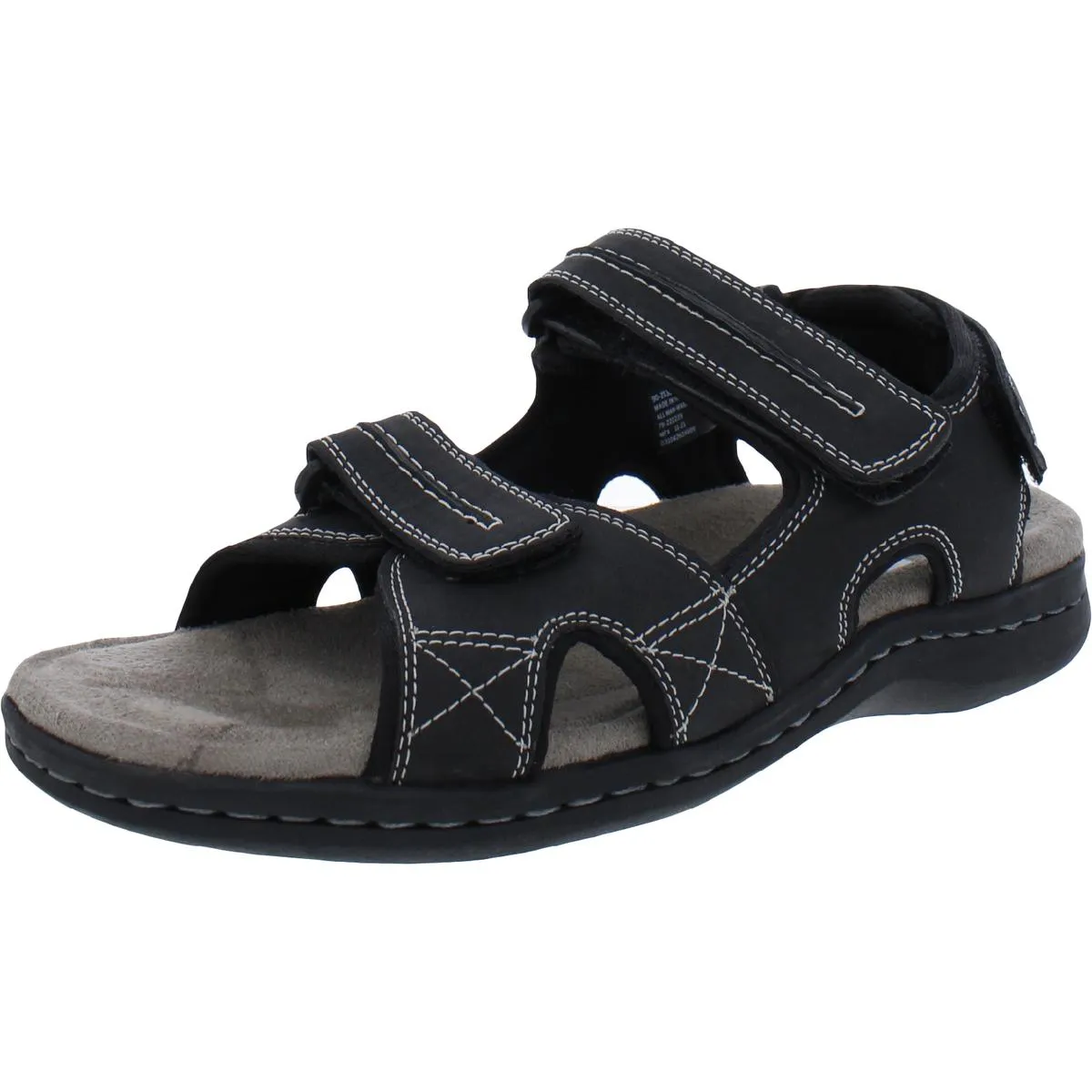 Dockers Mens NewPage Faux Suede Adjustable Fisherman Sandals