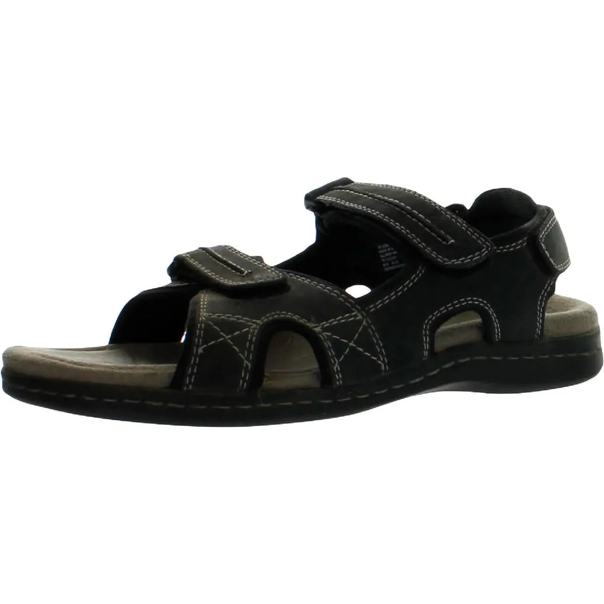 Dockers Mens NewPage Faux Suede Adjustable Fisherman Sandals