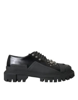 Dolce & Gabbana Studded Leather Trekking Shoes