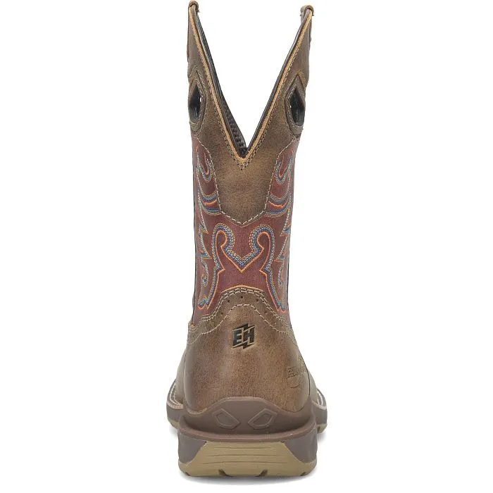 Double H Men's 11" Phantom Rider Aldrige Soft Toe Work Boot - Brown DH5369