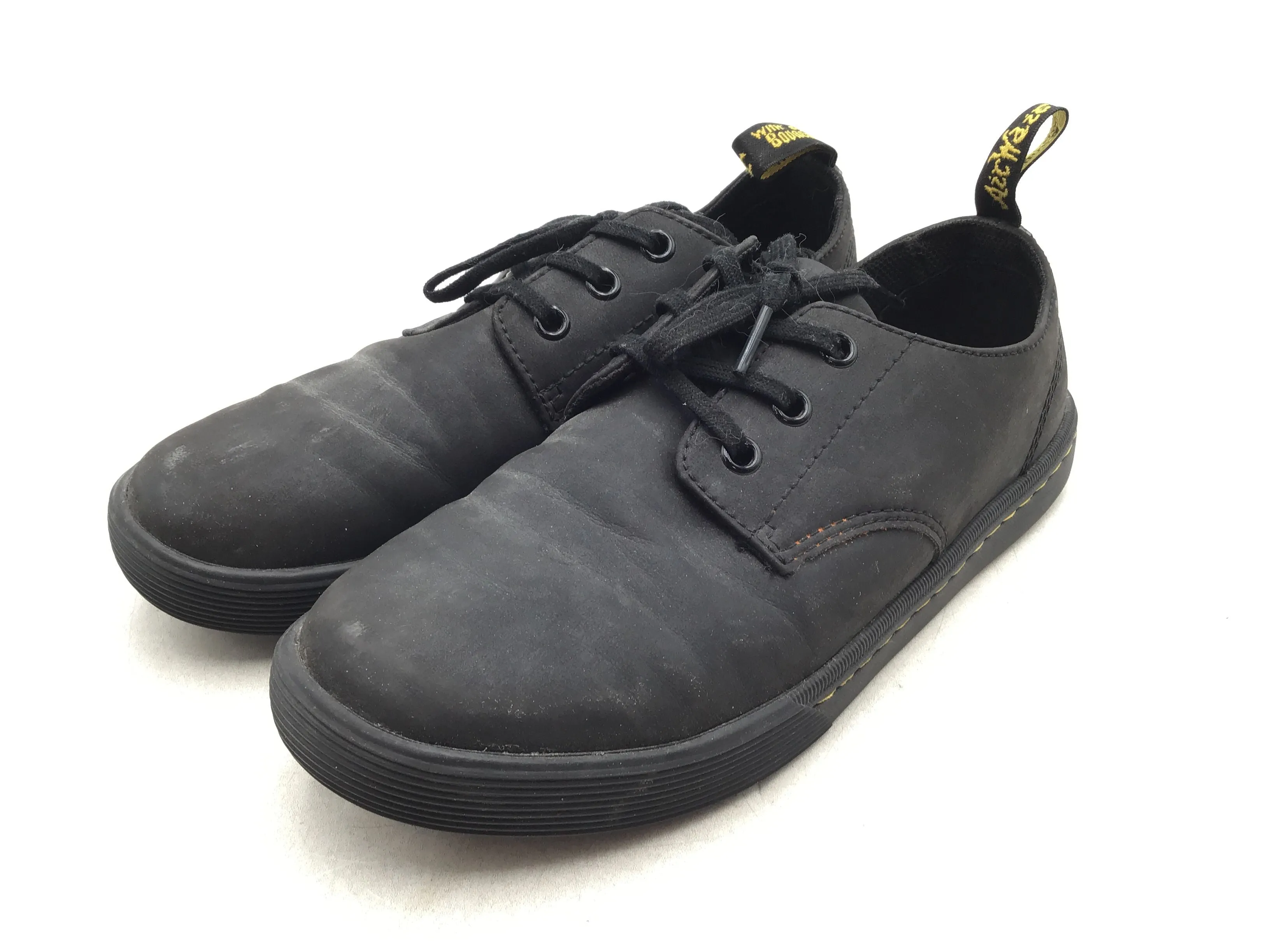 Dr. Martens Women's Black Santanita Matte Casual Oxford Shoes - Size 7
