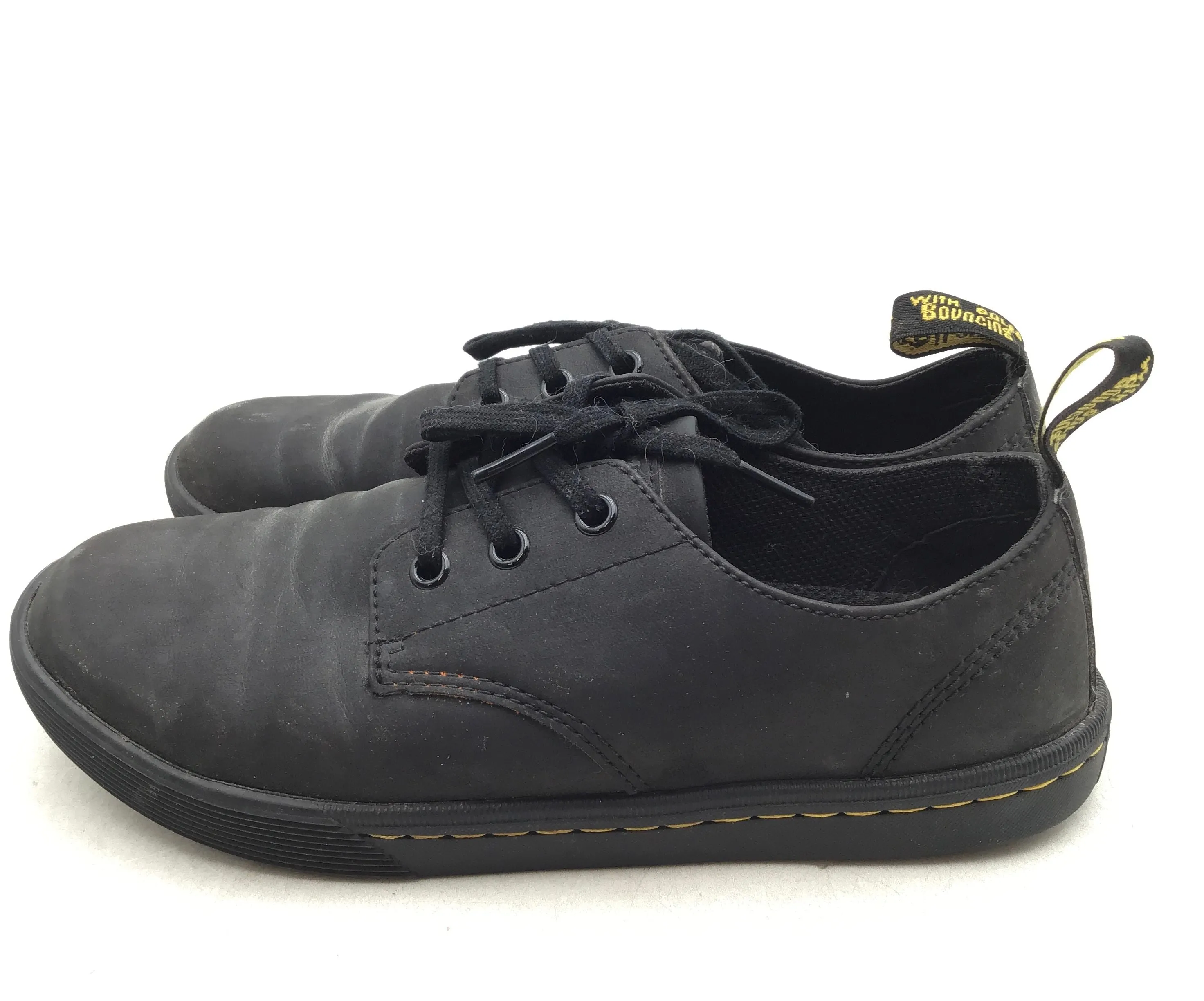 Dr. Martens Women's Black Santanita Matte Casual Oxford Shoes - Size 7