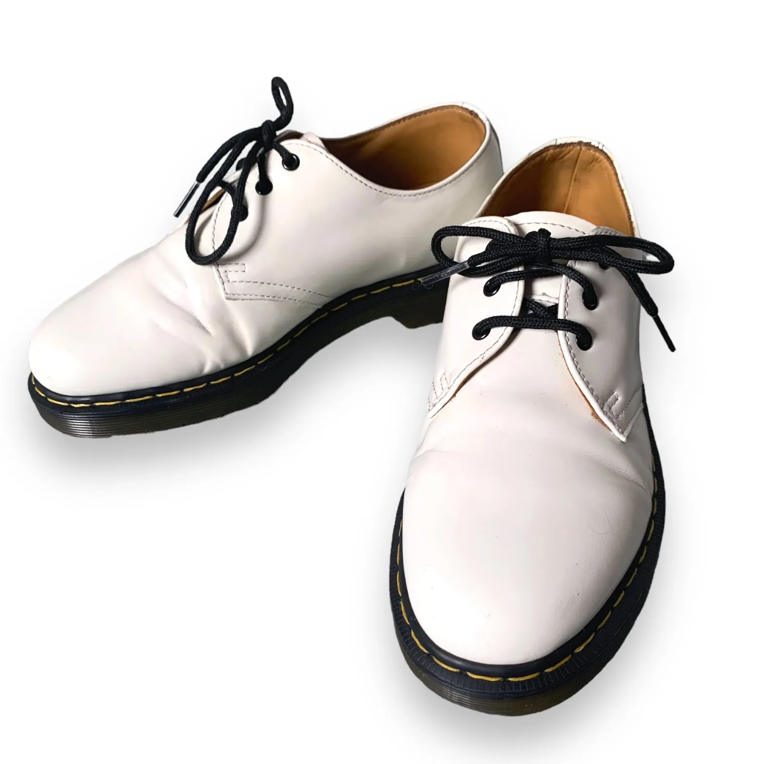 Dr Martens's White Brogues
