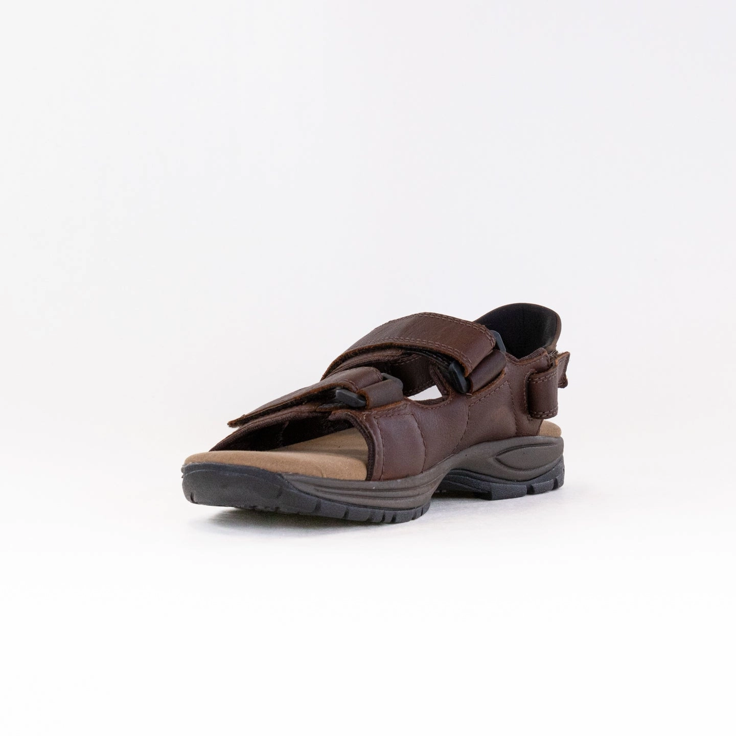 Dunham St Johnsbury Water-Friendly Sandal (Men's) - Brown Relaxed Open Toe Shoes