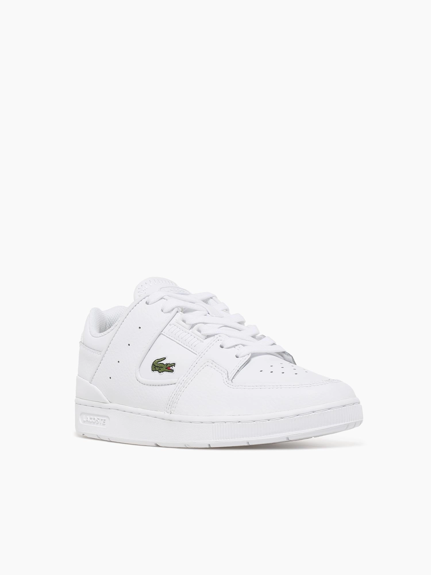 Comfortable Fit Shoes Slip Grip Court Cage 224 White White leather