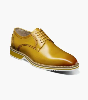 Dynamic Cushioning Barringer Plain Toe Oxford-Yellow | Stacy Adams commuters - specific benefits Barringer Plain Toe Oxford-Yellow | Stacy Adams