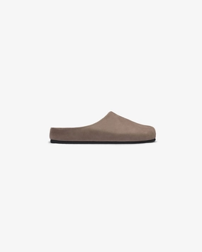 Nubuck Mule - Mocha Quick Drying Textile Dynamic Traction Pattern