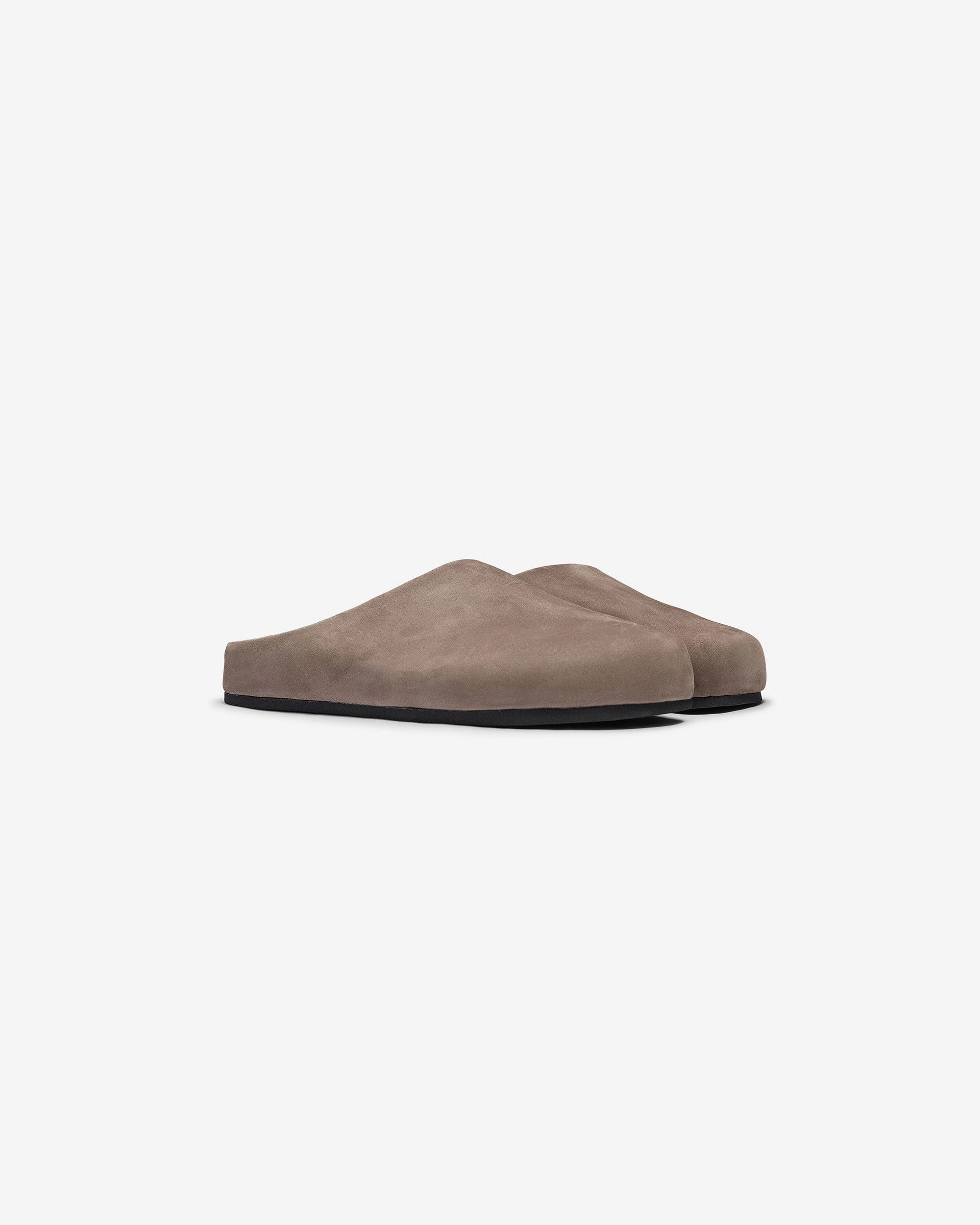 Nubuck Mule - Mocha Durability Tested Stitching