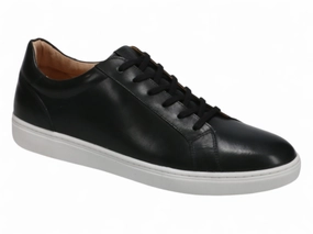 Easy   To   Clean Michael Ellis Brenden Lace-Up Sneaker Black Comfortable Padding Michael Ellis Brenden Lace-Up Sneaker Black