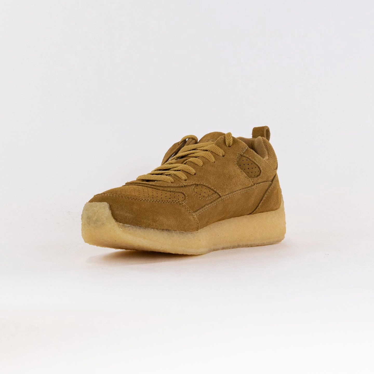 Sneakers style Natural Movement Clarks Originals Lockhill Sneaker (Men's) - Tan Suede