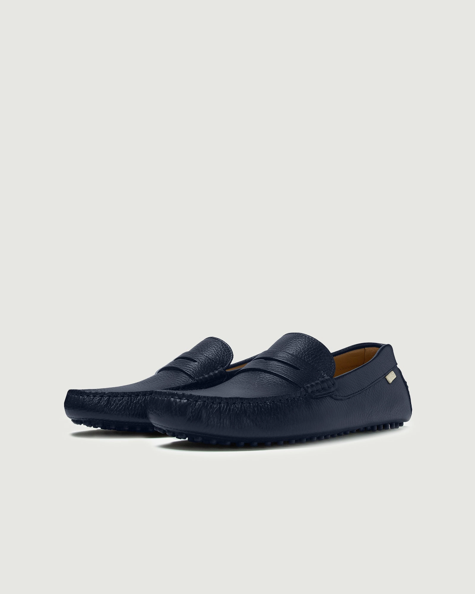 least formal Flexible Sole Driver | Navy Pebbled