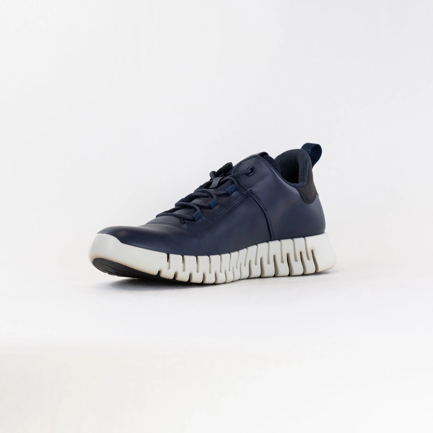 ECCO Gruuv Sneaker (Men's) - Marine/Marine Ankle Support Padding