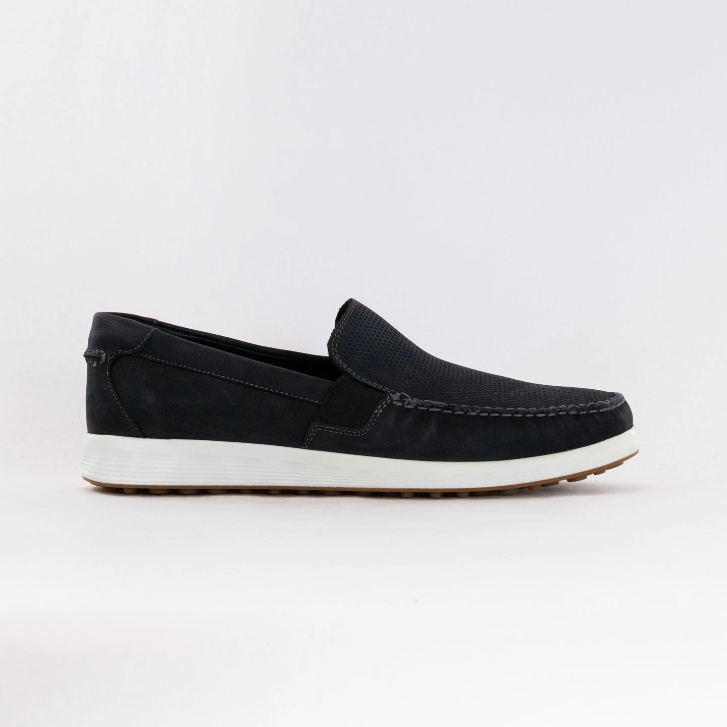 ECCO S Lite Moc Slip On (Men's) - Black Timeless Footwear