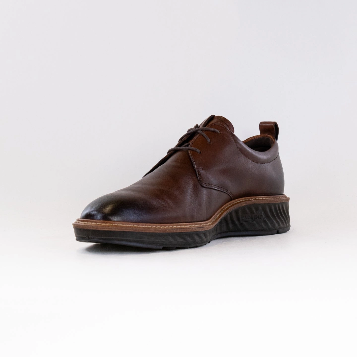 ECCO ST1 Hybrid Plain Toe (Men's) - Cognac Fit Support