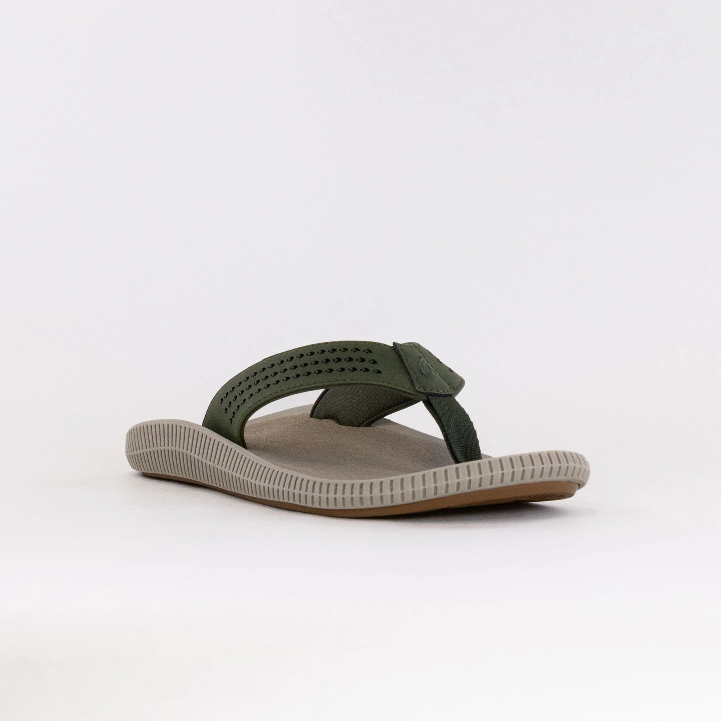 Easy Slip On Fashion Travel Shoes Olukai Ulele (Men's) - Nori/Clay