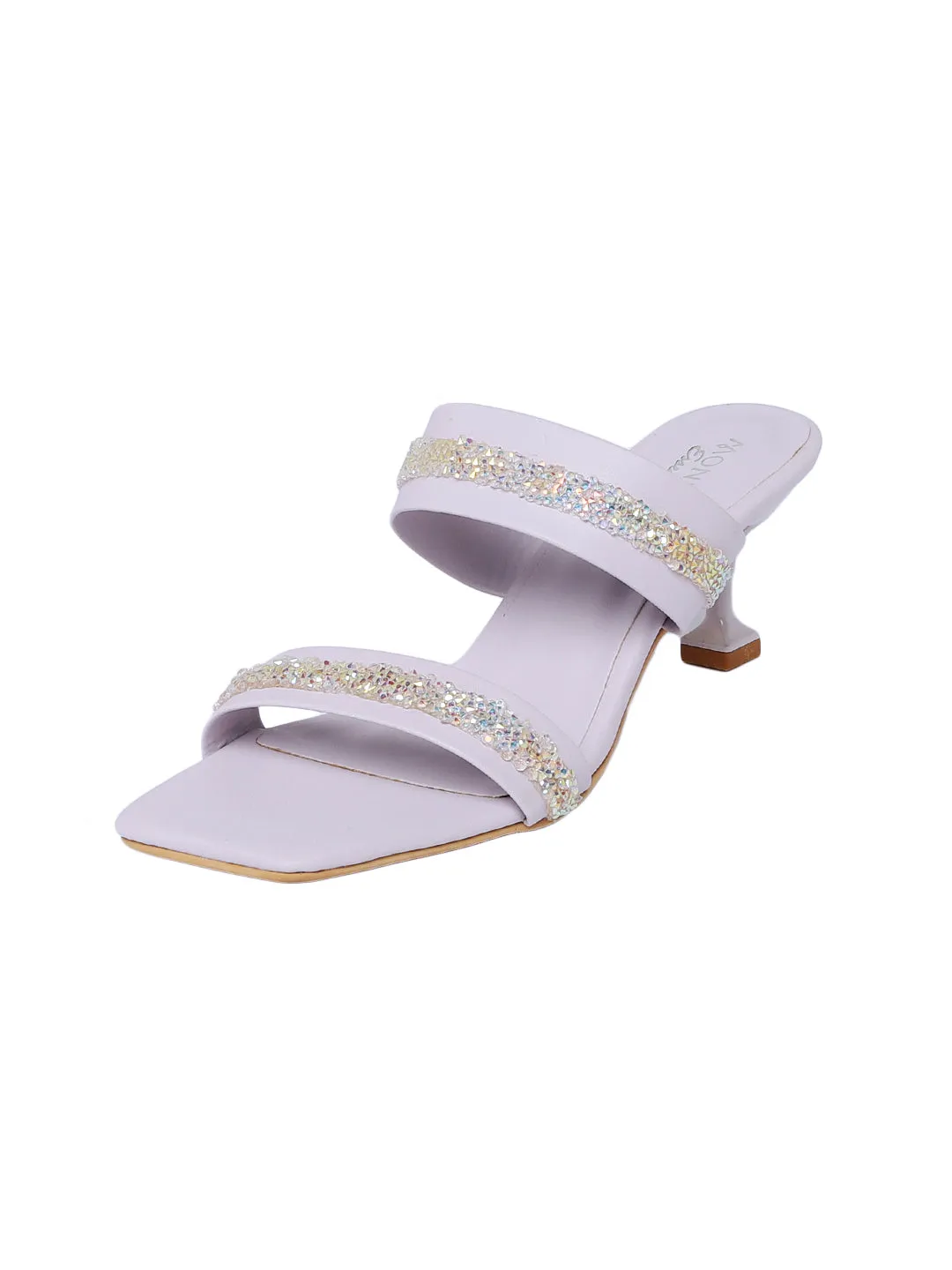 Eden Lavender Kitten Heels
