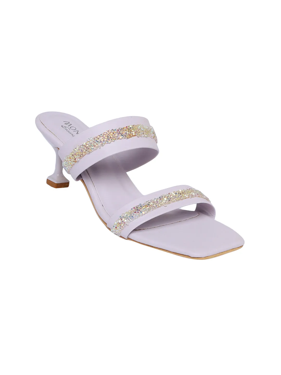 Eden Lavender Kitten Heels