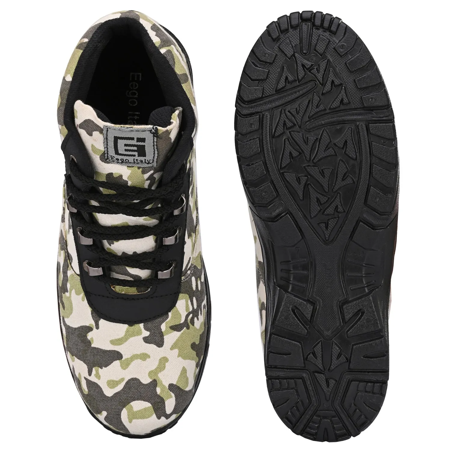 Eego Italy Steel Toe Military Boots (Sale@349)
