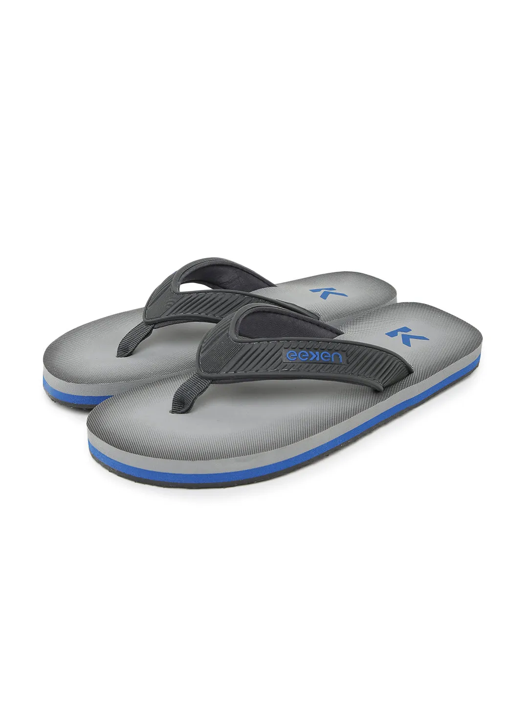 Eeken EFBG2028 Grey Classic Flip Flops For Men
