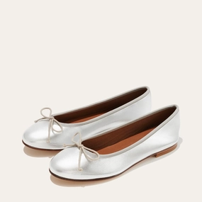 Effortless Movement The Demi - Silver Nappa flexible shoes Gift Mood The Demi - Silver Nappa