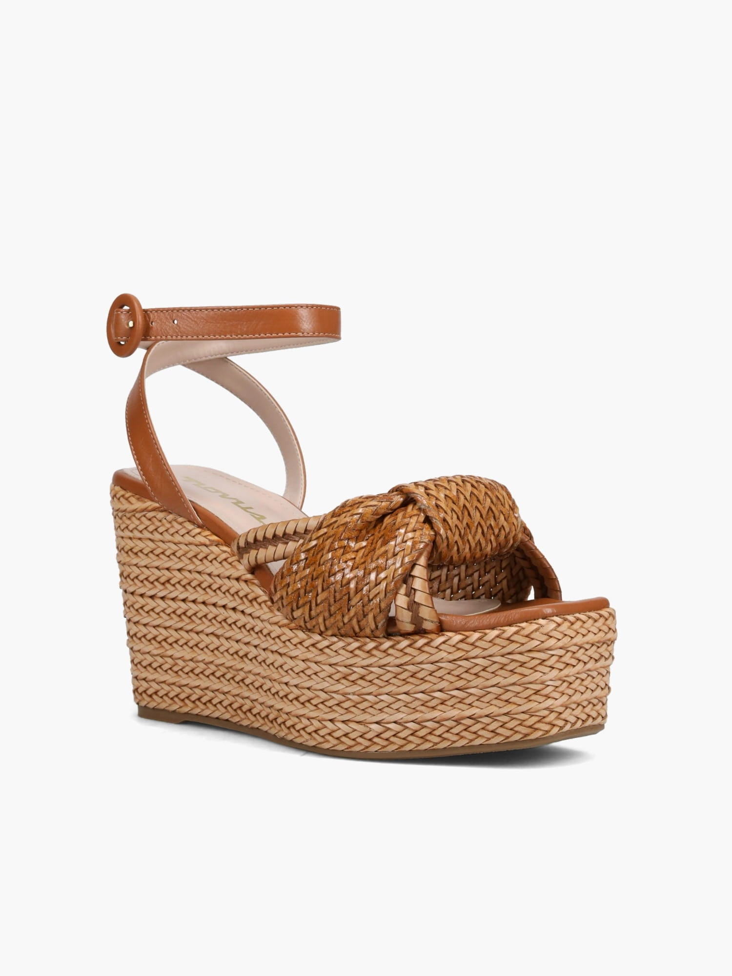 Luna Caramel Trenza Stylish Beach Footwear Float Comfort