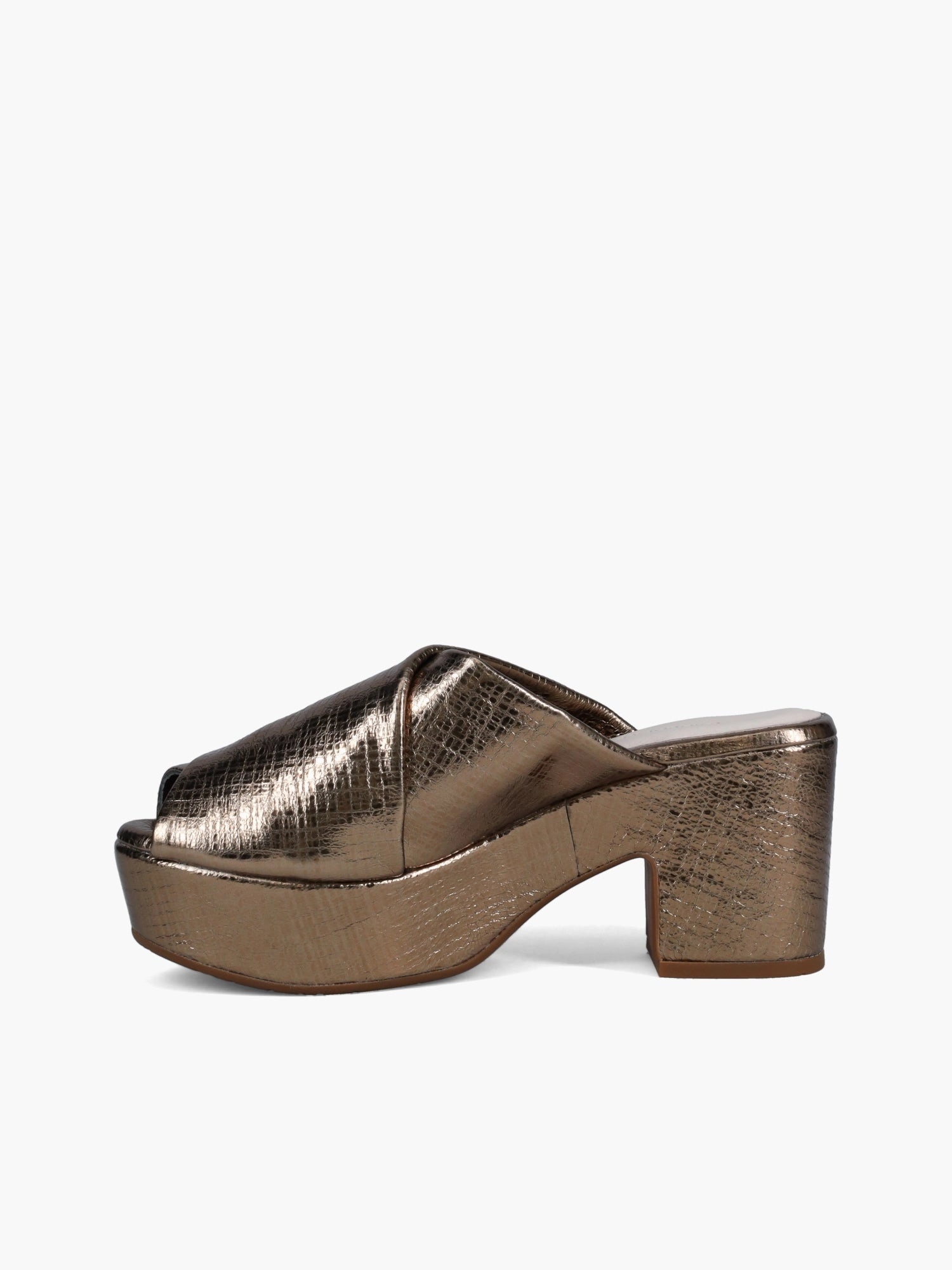 Georgette Bronzer Lt Leather Slide Style Casual Sandals for Every Day