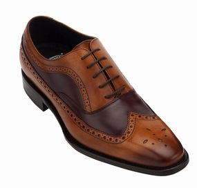Elegant Motion Toscana H200 Leather Casual Shoes Chestnut Oxfords Toscana H200
