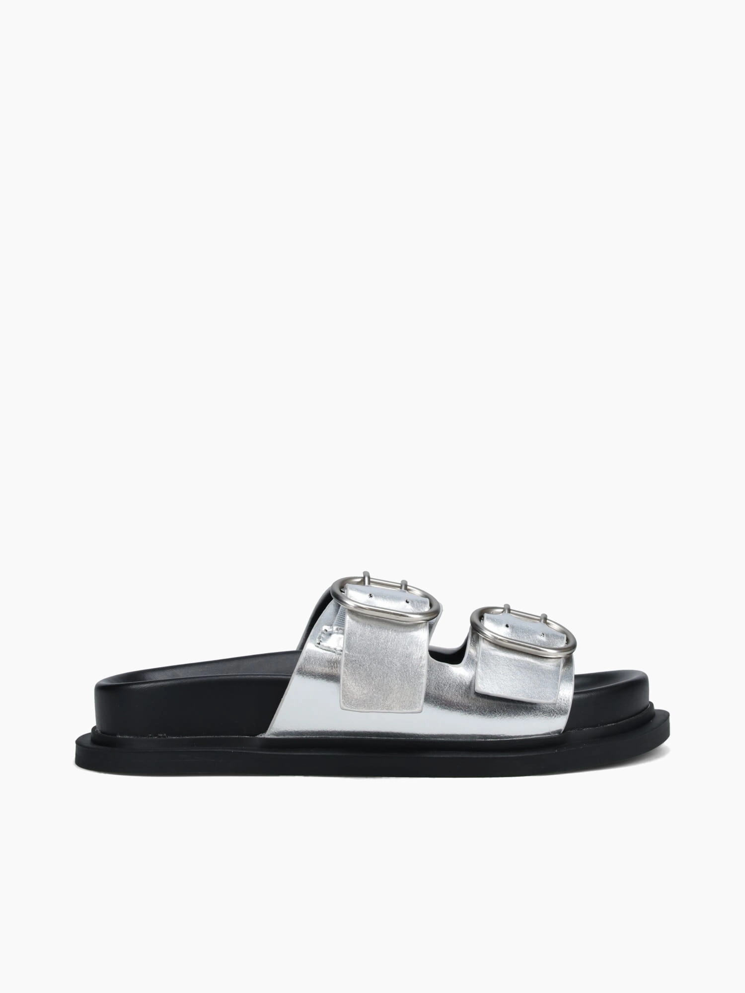 Eliana Silver Metal Torsional Stability Boardwalk Glam
